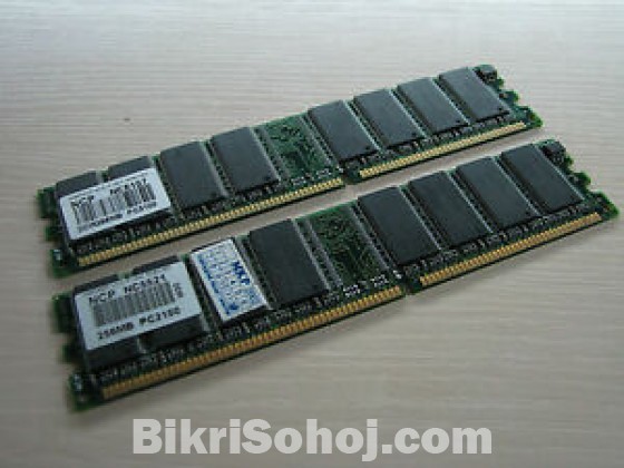 Refublised Desktop memory ram support DDR1 512MB